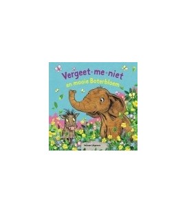 Vergeet-me-niet en mooie boterbloem