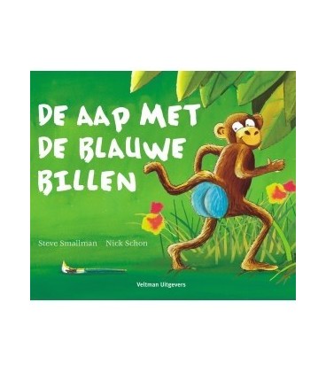 Aap met de blauwe billen