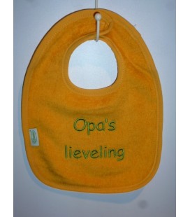 Slab: Opa's lieveling geel