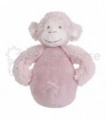 Pink monkey rattle / rammelaar aap roze