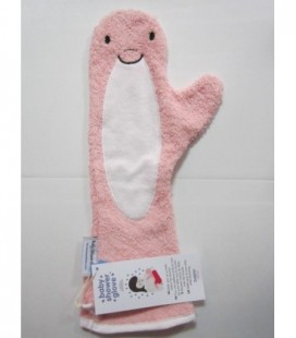 Baby shower glove - roze