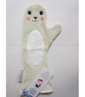 Baby shower glove - creme