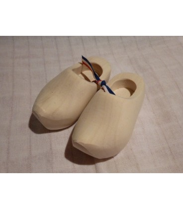 Souvenirklompje blank hout met naam