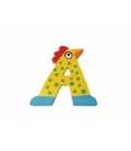 Houten Naamletter A
