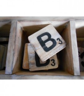 Scrabble letter B