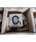 Scrabble letter C