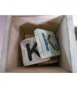 Scrabble letter K