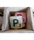 Scrabble letter P