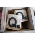 Scrabble letter Q