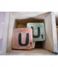 Scrabble letter U