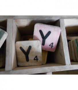 Scrabble letter Y