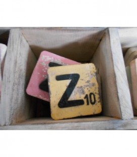 Scrabble letter Z