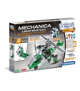 Clementoni mechanica laboratorium boot en helikopter