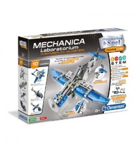 Clementoni mechanica laboratorium vliegtuigen en helikopters