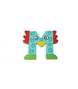 Houten Naamletter M