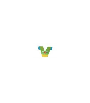 Houten Naamletter V