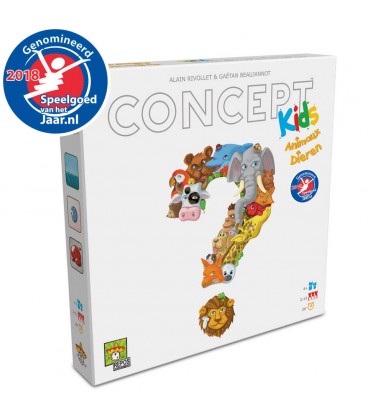 Concept animals kids dieren spel