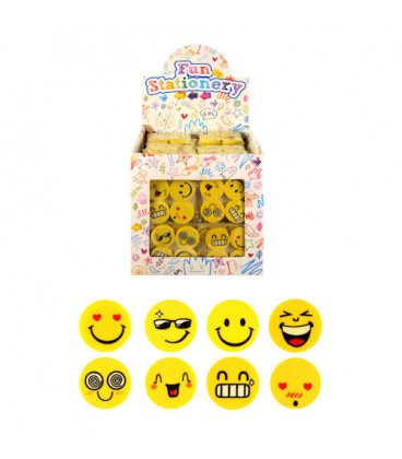 Gum - 4 delig smiley gumset