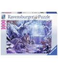 Ravensburger puzzel wolven in de winter - 1000 stukjes