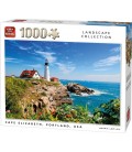 King Puzzel 1000 Stukjes  Cape Elizabeth Portland USA
