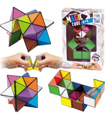 Clown magic cube 2 in 1