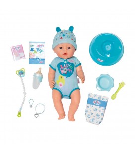 Babyborn soft touch jongen blauw baby born