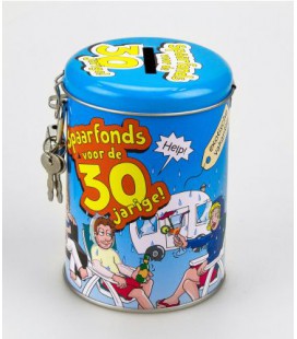 30 jaar spaarpot cadeau