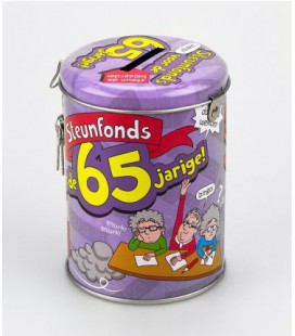 65 jaar spaarpot cadeau