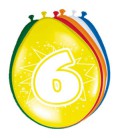 Cijferballon 6 jaar