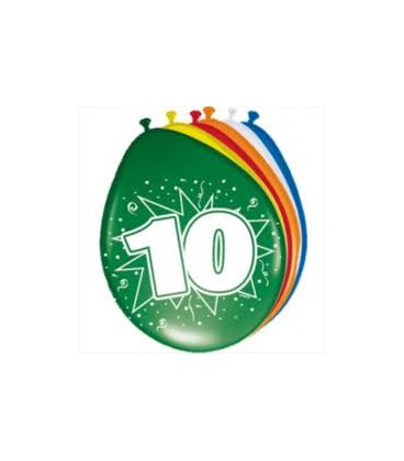 Cijferballon 10 jaar