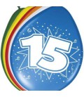 Cijferballon 15 jaar