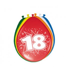 Cijferballon 18 jaar