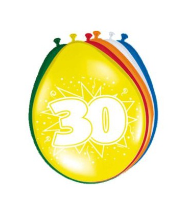 Cijferballon 30 jaar