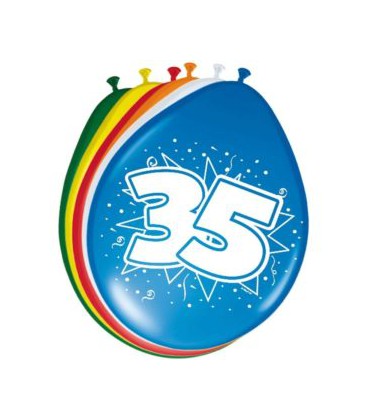 Cijferballon 35 jaar