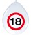 Ballonnen 18 verkeersbord