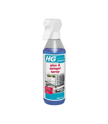 HG glas & spiegelspray  glasreiniging streeploos