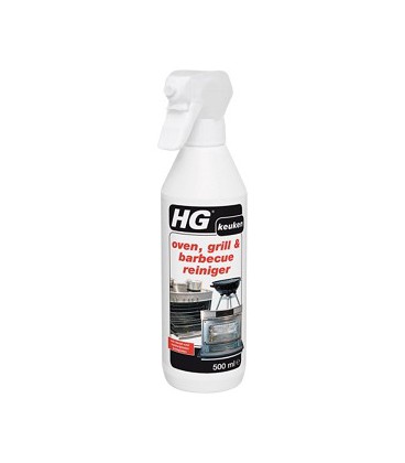 HG  oven, grill & barbecue reiniger/ de effectieve ovenreiniger spray 500 ml