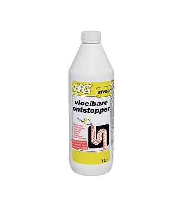 HG  Vloeibaar onstopper 500 ml / effectief de afvoer ontstoppen