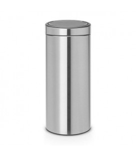 Brabantia touch bin afvalemmer 30 liter matt steel