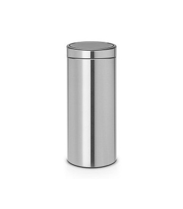 Brabantia touch bin afvalemmer 30 liter matt steel