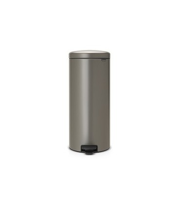 Brabantia pedaalemmer newicon 30 liter platinum kunststof binnen emmer