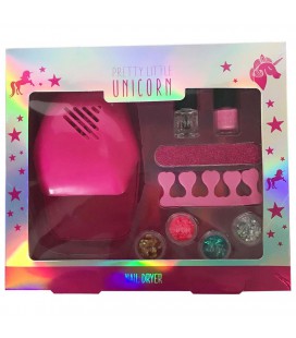 Make up set unicorn manicure