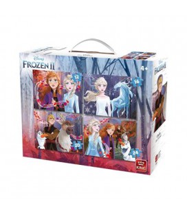 Frozen 2 Puzzel 4 in 1