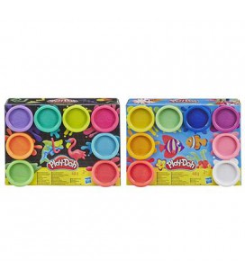 Playdoh 8 pack assorti