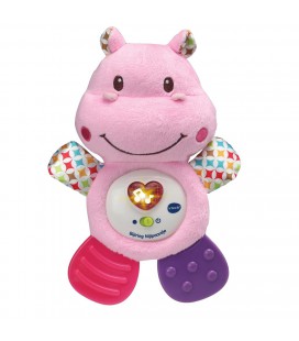 Vtech bijtring nijpaard roze
