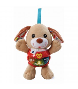 Vtech Knuffel en speel puppy bruin