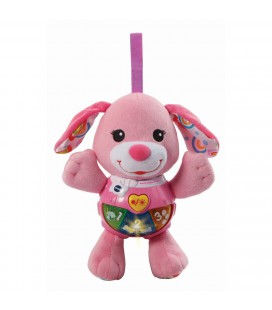 Vtech Knuffel en speel puppy roze educatief