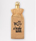 Bottle gift bag - it's wine o'clock