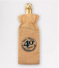 Bottle gift bag -  40 jaar