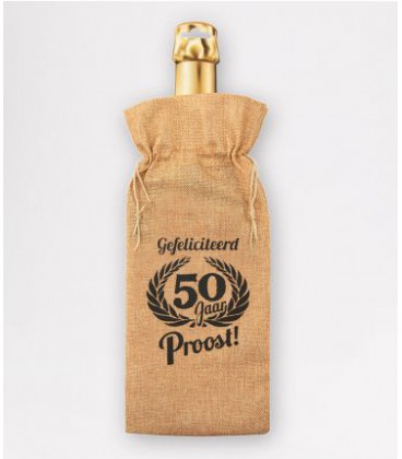 Bottle gift bag -  40 jaar